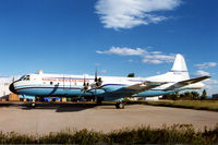 N308D @ KBJC - Scanned from a developed photo I took. It appears that its last flight as N308D was on 11 December 2003 from KMSO to KAVQ.  Later was converted for Air Spray and registered as C-FLXT.  It is derelict again now at CYQF. - by Dave Turpie