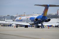 N423NV @ KBOI - Parked on the ramp for a little maintenance. - by Gerald Howard