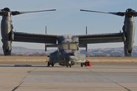 11-0057 @ KBOI - Early morning on the sough GA ramp.  7th SOS, 752nd SOG, stationed at RAF Mildenhall, UK. - by Gerald Howard