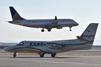 N690WY @ KBOI - Taxiing on Alpha for RWY 28R. - by Gerald Howard