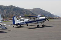 N8221V @ SZP - 1966 Cessna 180H, Continental O-470-R 230 Hp - by Doug Robertson