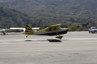 N5503H @ SZP - 1978 Bellanca 8KCAB SUPER DECATHLON, Lycoming AEIO-360 180 Hp, takeoff Rwy 22 - by Doug Robertson