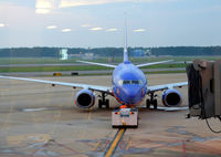 N742SW @ KRIC - Push back Richmond - by Ronald Barker