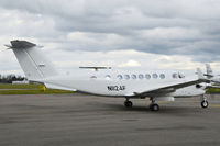 N1124F @ EBAW - Brand new King Air arrived at Antwerp Airport.