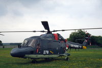 278 @ EHDL - Marineluchtvaartdienst (MLD - Netherland Naval Aviation) Westland Lynx at Deelen Air Base Open Day 1983. Note at this time it as still a SH-14C, it was later converted to SH-14D. - by Van Propeller