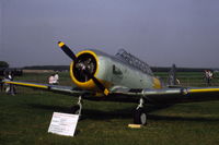 PH-BKT @ EHDL - Harvard IIB at Deelen Air Base Open Day 1983. Painted in Fw190 colour scheme - by Van Propeller