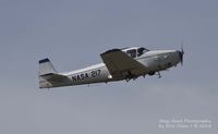 N4294C @ KTIW - 1948 Navion departing Tacoma Narrows. - by Eric Olsen