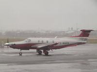 G-MAKN @ EGBJ - Taxing in at Gloucestershire airport the weather is awful. - by James Lloyds