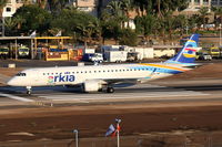 4X-EMC @ LLET - Early morning arrival from TLV - by Günter Reichwein