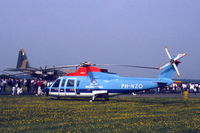 PH-NZO @ EHDL - KLM Helikopters Sikorsky S-76A at Deelen Air Base Open Day 1983 - by Van Propeller