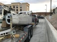 UNKNOWN @ KPUB - Aircraft on truck, Pueblo
