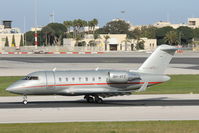 9H-VFE @ LMML - Bombardier Challenger 605 9H-VFE Vistajet - by Raymond Zammit
