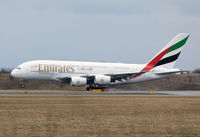 A6-EUP @ CPH - Copenhagen 15.3.2018 L/D on R-04R with 2795M 
remaning runway - by leo larsen