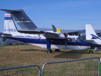 G-ORED @ EGLF - At the Farnborough airshow EGLF - by Marc Mansbridge