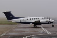 G-FLYK @ EGSH - Nice Visitor leaving for Edinburgh. - by keithnewsome
