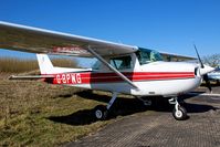 G-BPWG @ EGCF - sat in sun in off-runway parking lot whilst attending 2018 Winter Waffle fly-in, - by Jez Poller