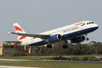 G-EUUC @ LMML - A320 G-EUUC British Airways - by Raymond Zammit