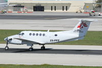 ZS-PPZ @ LMML - Beech200 Super King Air ZS-PPZ Medecins Sans Frontieres - by Raymond Zammit