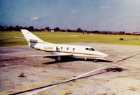 N90DM @ EGBB - West apron at Birmingham - by John Davis