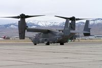 05-0030 @ KBOI - Parked on the south GA ramp. 27th SOG. - by Gerald Howard