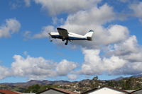 N9368N @ SZP - 1969 Piper PA-28R-200 ARROW, Lycoming IO-360 200 Hp, takeoff climb Rwy 22 - by Doug Robertson