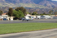 N9368N @ SZP - 1969 Piper PA-28R-200 ARROW, Lycoming IO-360 200 Hp, taxi off the active - by Doug Robertson