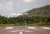 S7-AAR - Climbing out of Praslin, Seychelles  March 1989 - by Goat66