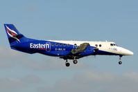 G-MAJA @ EGSH - Landing onto runway 09. - by keithnewsome