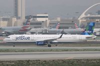 N986JB @ KLAX - Airbus A321-231