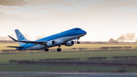 PH-EXG @ EGNJ - Taking off from Humberside, heading to Schipol - by Gareth Alan Watcham