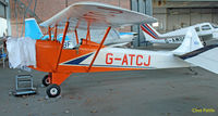 G-ATCJ @ EGPT - Hangared at Perth EGPT - by Clive Pattle