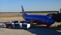 N613SW @ KRIC - At the gate Richmond - by Ronald Barker