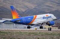 N332NV @ KBOI - Touch down on RWY 10R. - by Gerald Howard