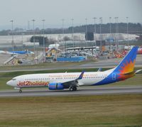 G-JZBE @ EGBB - from freeport car park