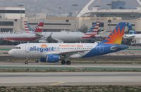 N303NV @ KLAX - Airbus A319 - by Mark Pasqualino