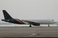 G-POWM @ LOWG - Titan Airways A320-200 @GRZ - by Stefan Mager