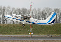 G-JPEG @ EHLE - lelystad Airport departing - by Jan Bekker