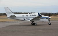 M-TSRI @ EGFH - Visiting King Air operated by Timpson Ltd. - by Roger Winser