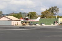 N714HH @ SZP - 1977 Cessna 150M, Continental O-200 100 Hp, on final Rwy 22 - by Doug Robertson