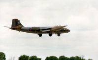 XH174 - Those were the days....another Canberra returns home.  RAF Wyton June 1988 - by Goat66