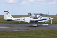 G-BYWX @ EGSH - Departing from Norwich. - by Graham Reeve