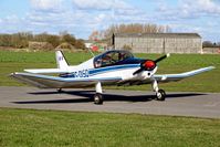 G-DISO @ EGBR - on taxi-out to runway 28.... - by Jez-UK