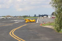 UNKNOWN @ SZP - UNKNOWN PITTS Biplane, taking the active - by Doug Robertson