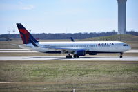 N187DN @ CVG - Boeing 767-332ER - by Christian Maurer