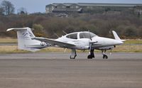 G-SUEM @ EGFH - Visiting Twin Star operated by Sue Air. - by Roger Winser