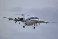 N360MC @ KBOI - On approach to RWY 10R. - by Gerald Howard