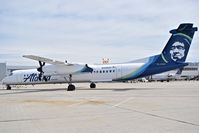 N446QX @ KBOI - Parked at the Gate.