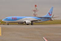 D-AHLK @ EGSH - Towed from spray shop with TUI colour scheme. - by keithnewsome