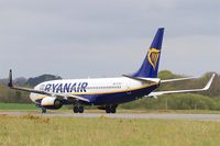 EI-DLV @ LFRB - Boeing 737-8AS, Taxiing to holding point rwy 07R, Brest-Bretagne airport (LFRB-BES) - by Yves-Q