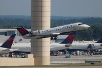 N675BR @ ATL - Delta Connection - by Florida Metal